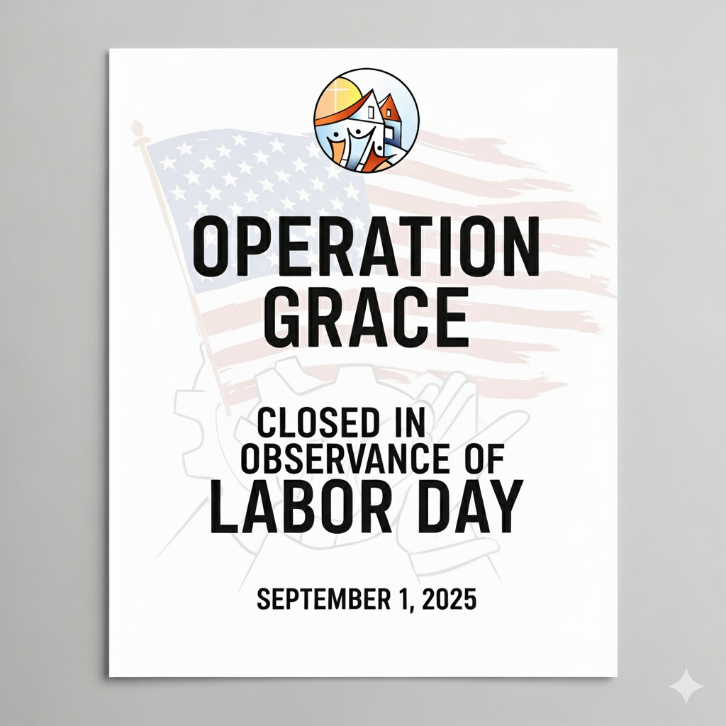 Closed in observance of Labor Day, Monday, September 1, 2025.
